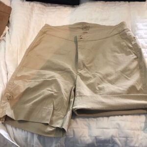 HELLY HANSEN Khaki Quick Dry Sailing Shorts MEDIUM
